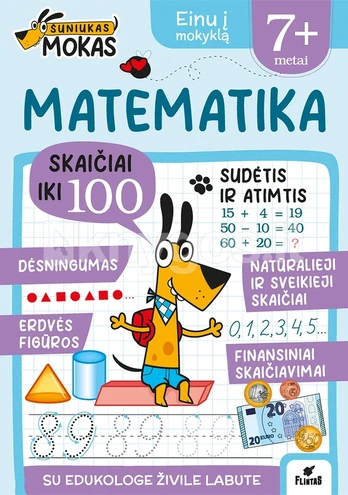 Šuniukas Mokas. Matematika nuo 7 m.