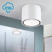 LED lubinis prožektorius "Sputnik" IP65 Ø 14,5 cm baltas