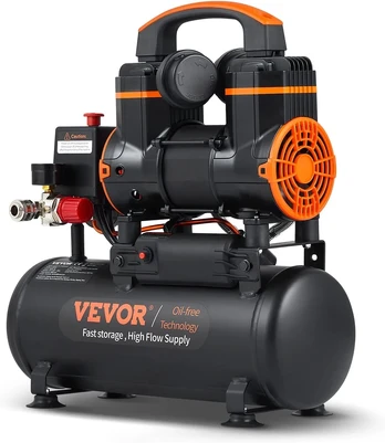 VEVOR bealyvis oro kompresorius 8 l, 900 W, 8 bar, modelis 2-900F8