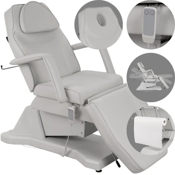 Elektrinis kosmetologinis krėslas Laris Touch Core grey