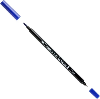 MARVY dvipusis flomasteris Le Plume II, Blue