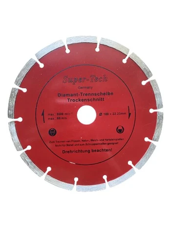 Deimantinis diskas plytelėms ir plytelėms 180mm
