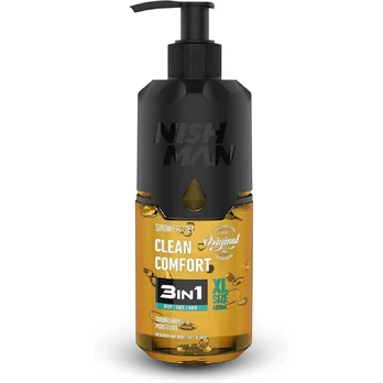 Nishman Clean Comfort 3in1 Dušo želė 480 ml