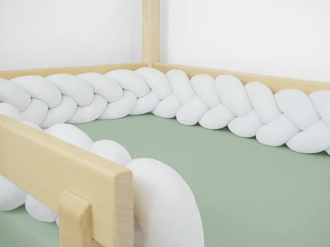 BENLEMI lovos apsauga, 450 cm., White, 8193/450-BIL