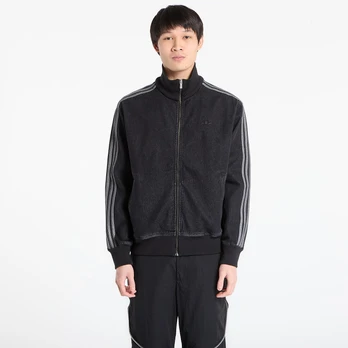 adidas Adicolor Denim Firebird Track Top True Black Denim - Dydis L (KD1516 Striukės)