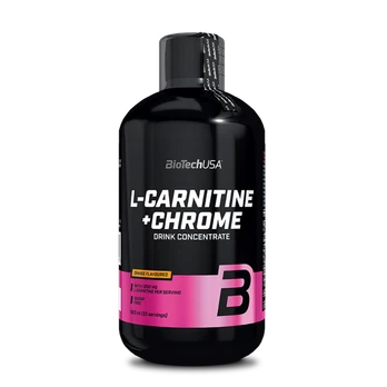 Biotech Liquid L-Carnitine + Chrome 500 ml.
