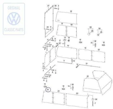 Vag Skoda Octavia A4 A5 Šoninės Uzdangos Originalus 701070416D