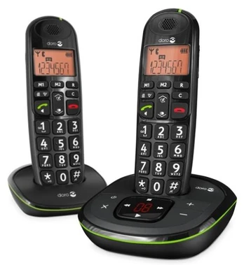 Doro PhoneEasy 105 WR Duo juodas