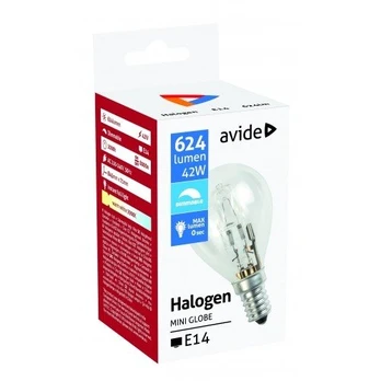 Halogeninė lempa AVIDE E14 mini, P45 42W