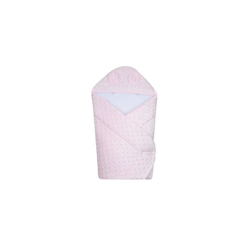 Antklodė su gobtuvu - 631 - MINKY - PINK