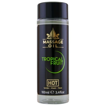 HOT masažo aliejus, tropinių vaisių kvapo, 100 ml