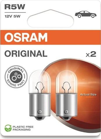 Osram LEMP AUT 5007-02B 5W 12V BA15S BLI