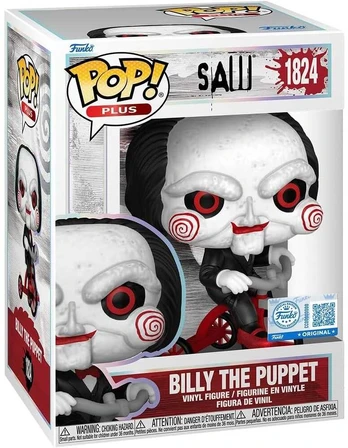 Funko POP figure Plus Saw Billy on triratukas Exclusive