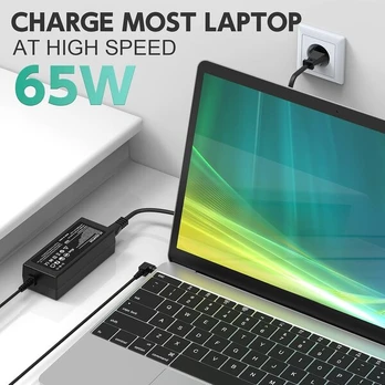 Universalus 65w Usb-c įkroviklis nešiojamiems kompiuteriams
