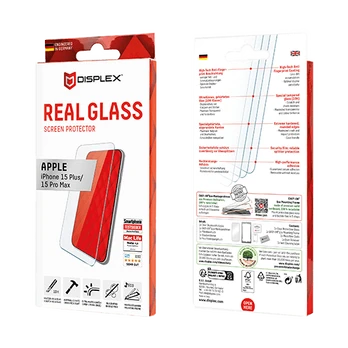 Displex Apple iPhone 15 Plus/15 Pro Max ekrano apsauginis stiklas