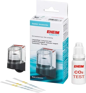 Eheim Co2 Long-term test with indicator reagent and 3 test strips