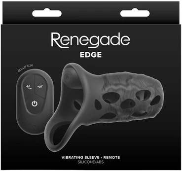 Ns novelties RENEGADE EDGE Juodas