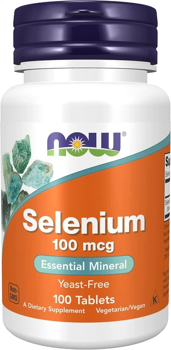 NOW Selenium 100mcg 100 tabl.