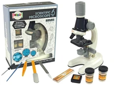 Lean Sport Lean Toys Children's Microscope Educational Baltas Kit kaina