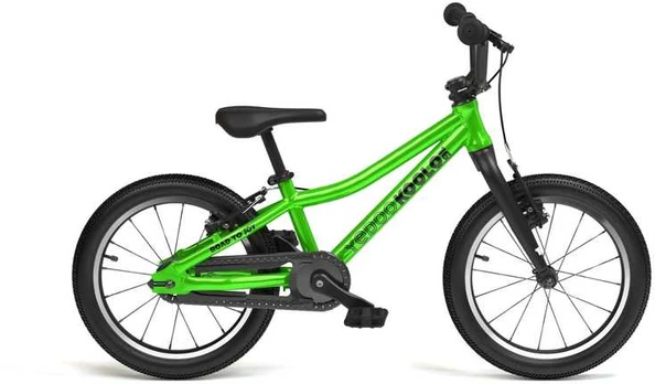 YEDOO 16 ultralight children's bike - žalias