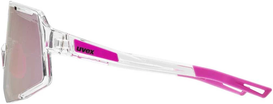 Akiniai Uvex sequenze clear / mirror pink
