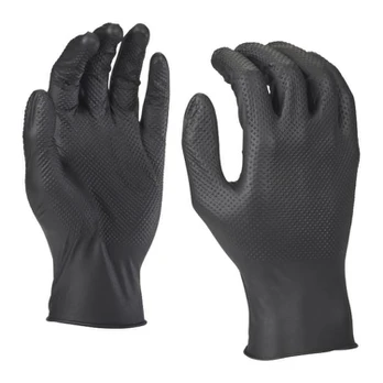 NITRILE DISPOSABLE GLOVES GRIP MILWAUKEE Apsauginės pirštinės 4932493236