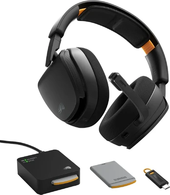 „Glorious GHS Wireless InfinitePlay“ ausinės, juodos (GLO-A-5-PC-BLK)