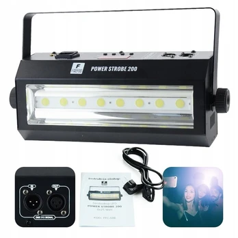 Stroboskop Led Firefog Power Strobe 200, 8x25w, 200w