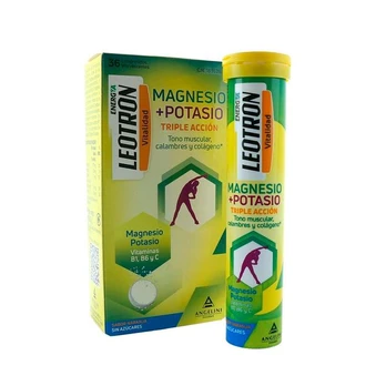 Leotron Vitality Magnesium + Potassium 36 Spherescent tabletės
