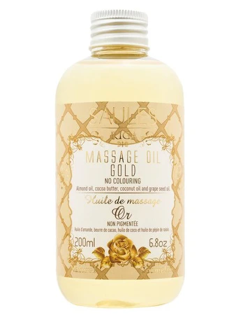 Masažo aliejus GOLD Saules Fabrika 200 ml