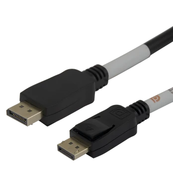 „DELTACO“ „DisplayPort“ kabelis, DP 2.1a, DP54, 0,5 m / DP54-1005 / 1903672