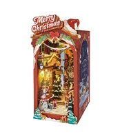 Robotime Mini namas 3D konstruktorius Christmas Street kaina