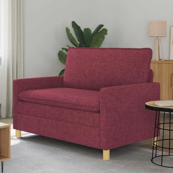 Sofa Vyno raudona Audinys
