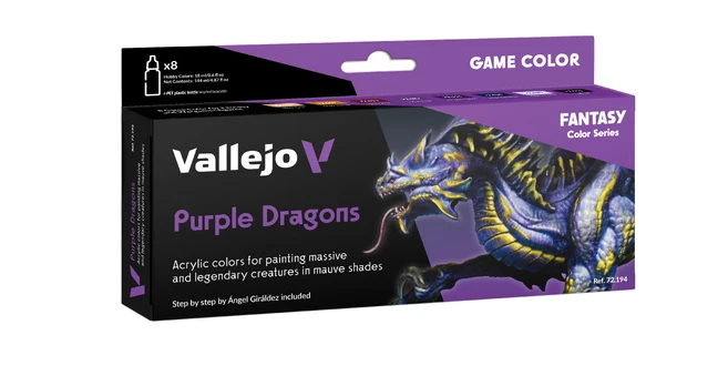 Purple Dragons Set 8 x 18 ml