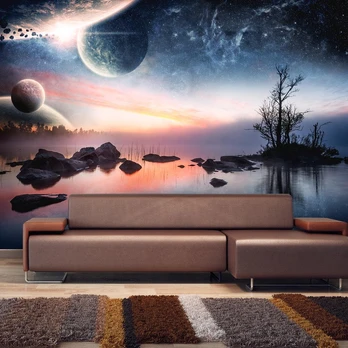Artgeist Fototapetas - Cosmic landscape 400x309