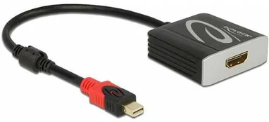 Adapteris AV Delock DisplayPort Mini - HDMI juoda (65302)
