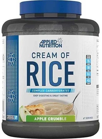 Applied Nutrition Kreminis of Rice 2000 g. (Apple Crumble skonis)