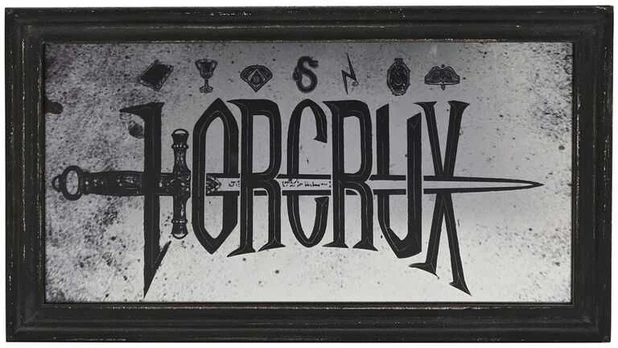 Widdop Co Harry Potter Dark Arts Horcrux mirrored plaque