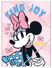 Disney Minnie Joy A/4 aplankas gumytėmis