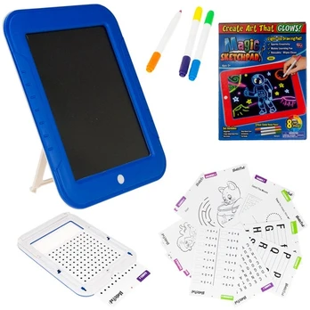 Šviečianti piešimo lenta Magic Pad