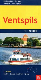 Ventspils. Miesto planas