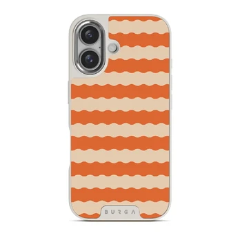 Papaya - iPhone 16 Case, Elite Light (MagSafe) / Silver
