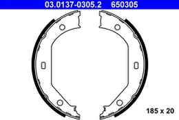 ATE 03.0137-0305.2 Brake shoe set
