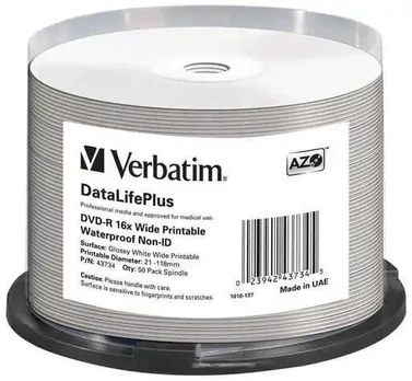 DVD-R 4.7 GB 16x Cake Box 50 (43734)