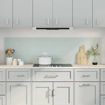 Virtuvės užpakalinė plokštė 2 pcs Balta 90 x 50 cm