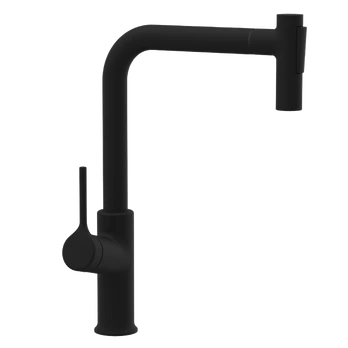 Virtuvinis maišytuvas Feres BZ-41-L04-S, juodas