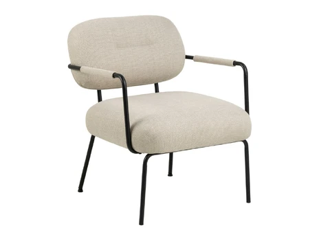 Fotelis Dillon Basel, smėlio, 66 cm x 72 cm x 79.5 cm