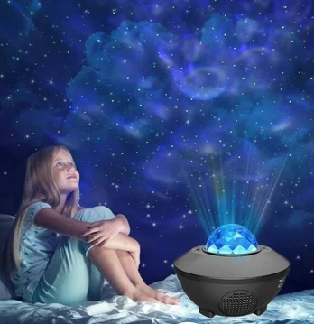 Projektorius žvaigždžių su bluetooth ir valdymo pultu