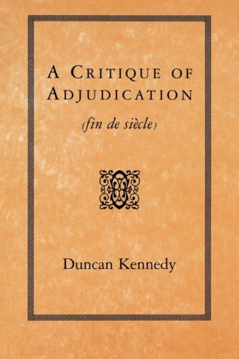 Critique of Adjudication