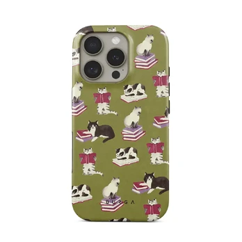 Curious Cat - iPhone 16 Pro Case, Tough (MagSafe) / N/A